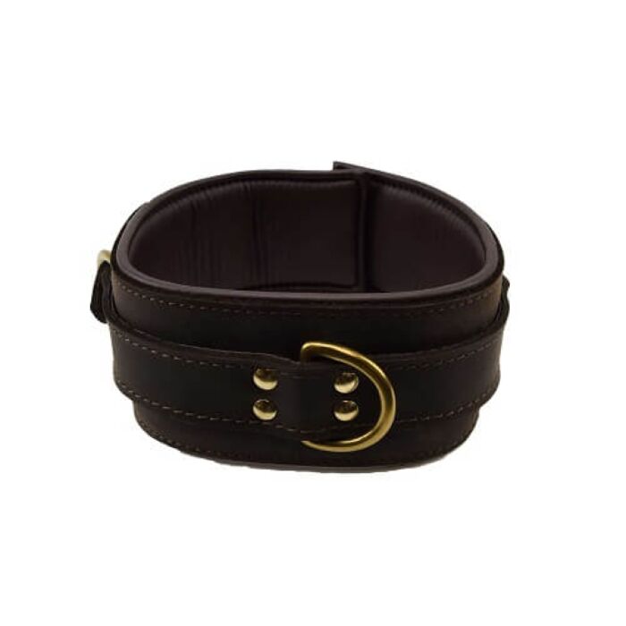 Colar de Couro Nubuck Bound Ajustável e Confortável Colar de Couro Nubuck Bound Ajustável e Confortável