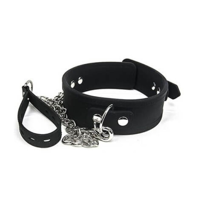 Coleira e Guia Bound to Please com O-ring Coleira e Guia Bound to Please com O-ring