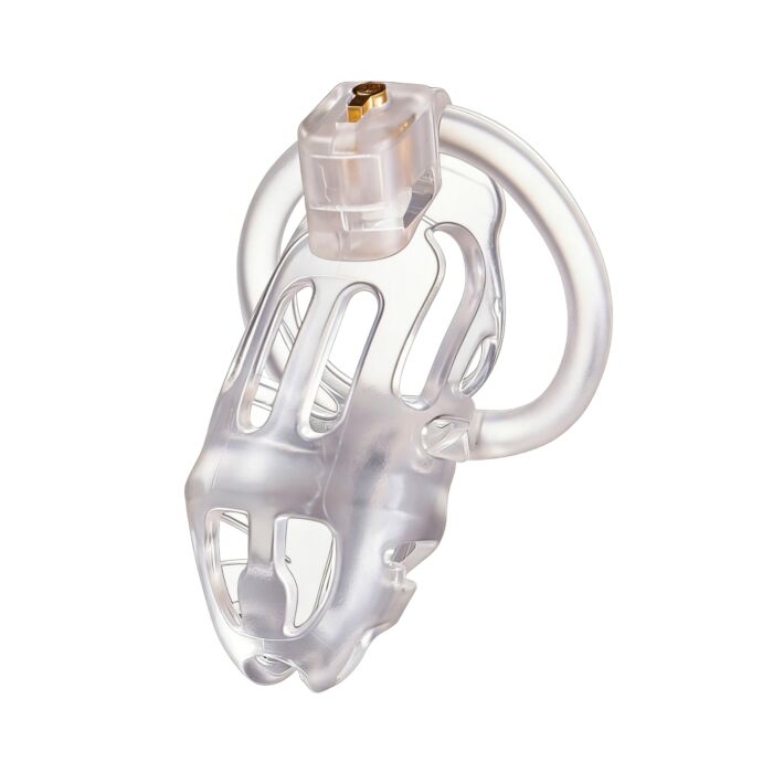Cock Cage Impound Vanguard 10.6 cm com 3 anéis de base Cock Cage Impound Vanguard 10.6 cm com 3 anéis de base