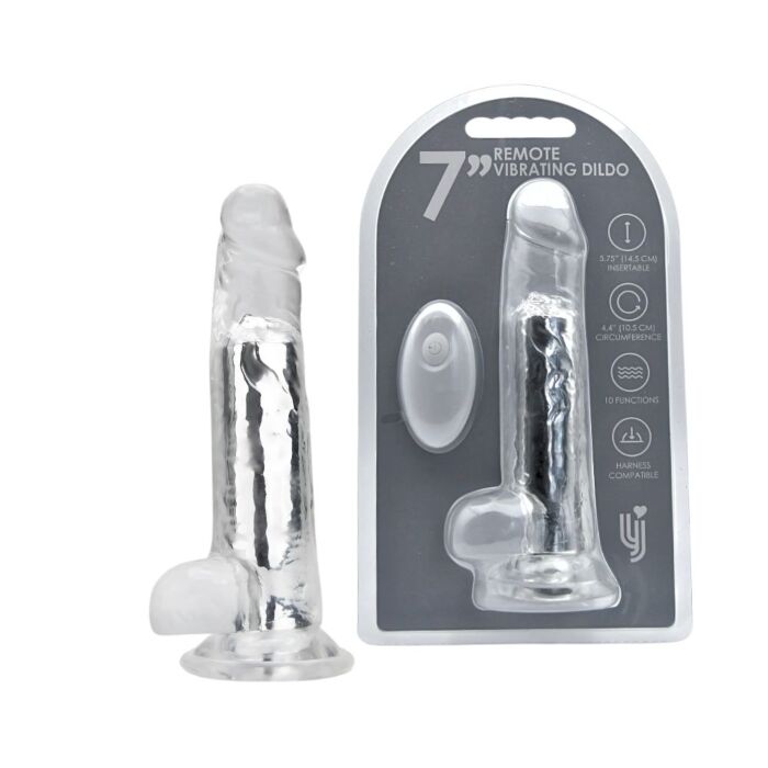 Dildo Loving Joy 7 Inch com Controlo Remoto e Sucção Dildo Loving Joy 7 Inch com Controlo Remoto e Sucção