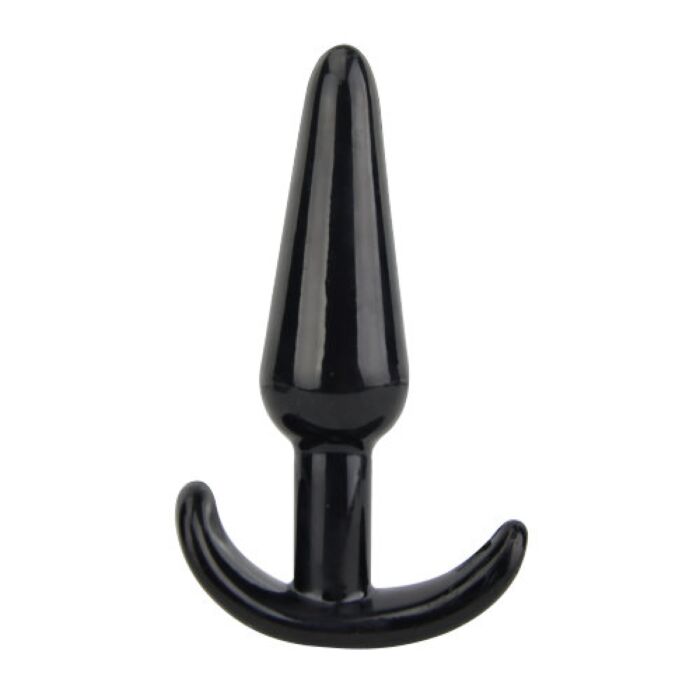 Butt Plug Loving Joy Black com Ponta Afilada Butt Plug Loving Joy Black com Ponta Afilada
