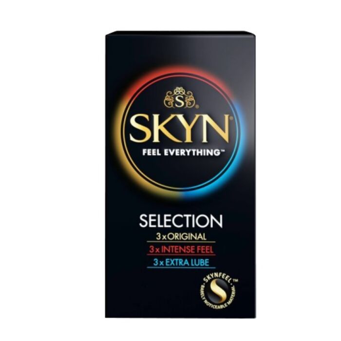 Preservativos Mates SKYN Selection 9 Pack com Conforto Preservativos Mates SKYN Selection 9 Pack com Conforto