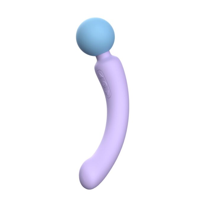 Vibrador Wand MINA Flow Dupla Face Vibrador Wand MINA Flow Dupla Face