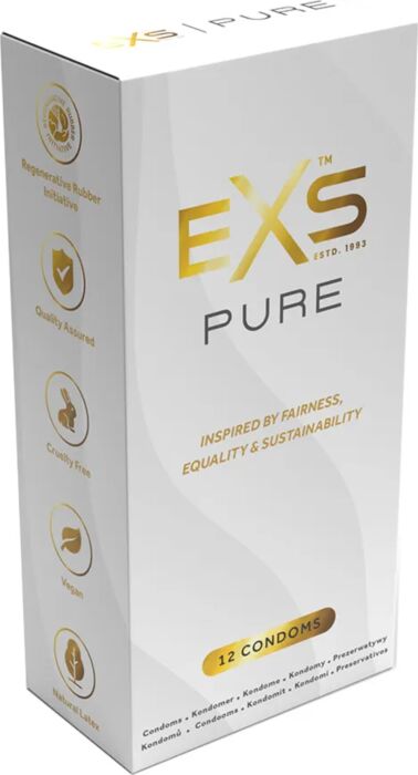 Preservativos Exs Pure 12's - Sensação ultra fina Preservativos Exs Pure 12's - Sensação ultra fina
