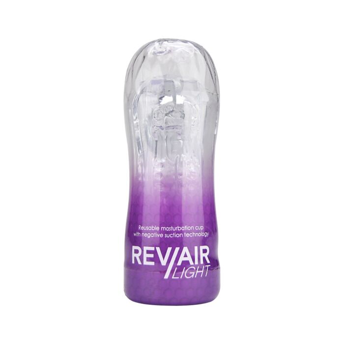 Masturbador REV Rev-Air Light com Três Câmaras de Prazer Masturbador REV Rev-Air Light com Três Câmaras de Prazer