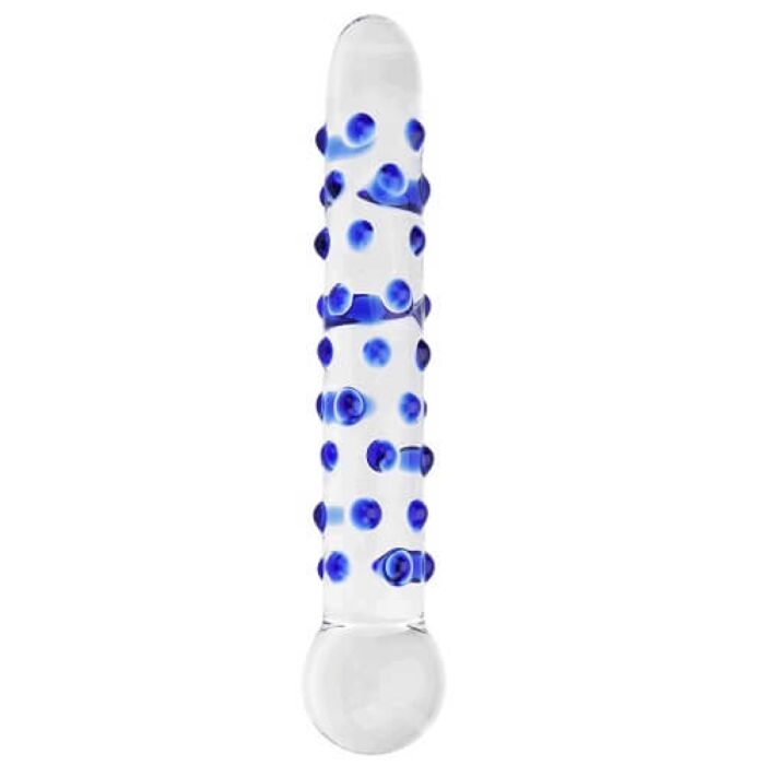 Dildo Anal Spectrum Nubby Textured Glass 18 cm Dildo Anal Spectrum Nubby Textured Glass 18 cm