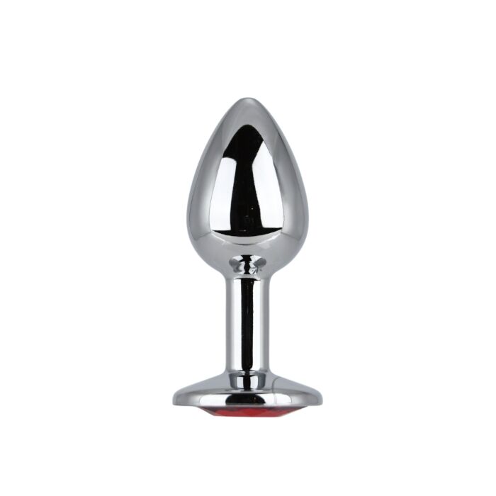 Butt Plug Toosh Small com Base de Joia Rojo Butt Plug Toosh Small com Base de Joia Rojo