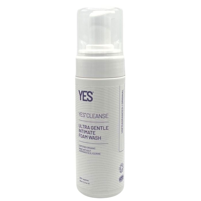 Limpador íntimo YES Cleanse 150ml sem fragrância Limpador íntimo YES Cleanse 150ml sem fragrância