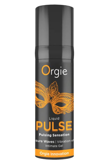 Gel Estimulante Orgie Liquid Pulse 15ml com Sabor