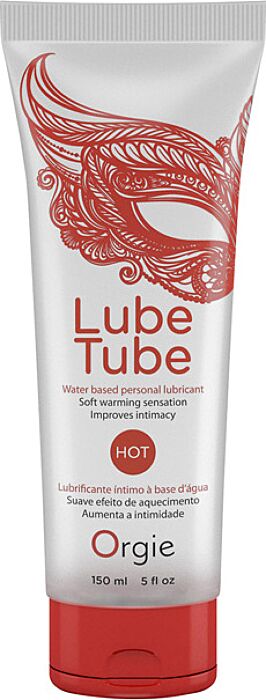 Lubrificante Orgie Lube Tube Hot com efeito calor