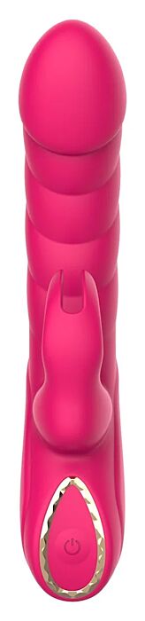 Vibrador rabbit PARTY UP Monica para estimulação simultânea