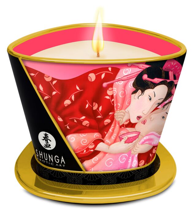 Vela de massagem Shunga Cherry Blossom 170 ml