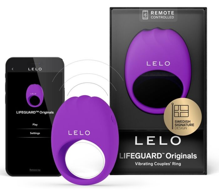 Anel peniano vibratório LELO LIFEGUARD