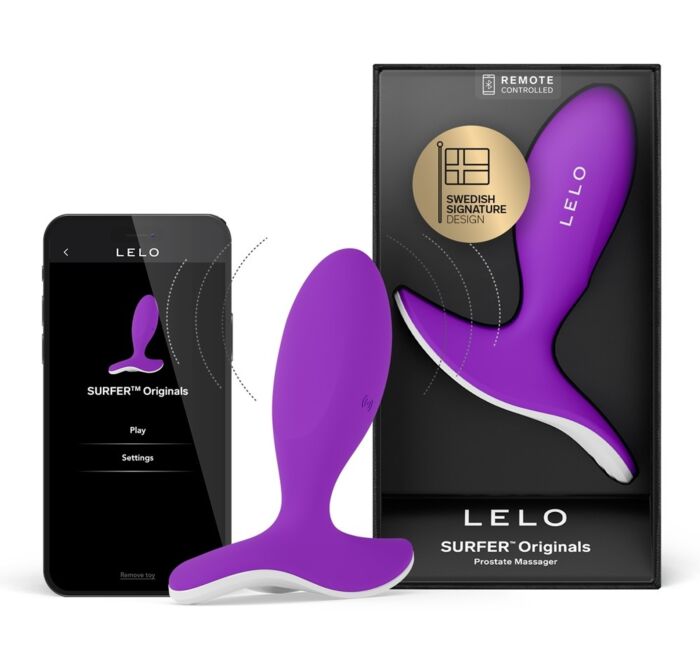 Plug anal LELO Originals SURFER com 4 ajustes na app