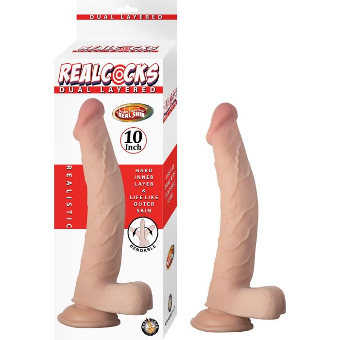 Dildo Nasstoys RealCocks 10 Inch Moldável Dildo Nasstoys RealCocks 10 Inch Moldável