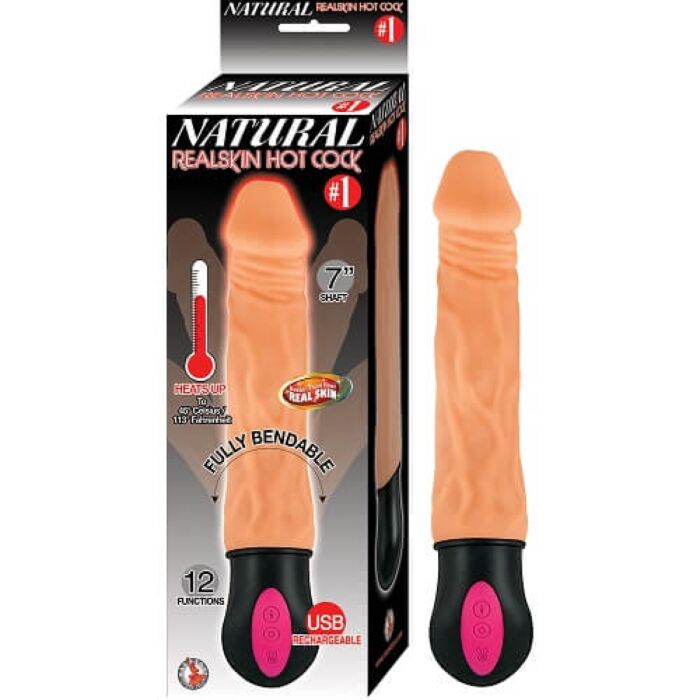 Dildo Nasstoys Realistic Warming 7 Inch com Aquecimento Dildo Nasstoys Realistic Warming 7 Inch com Aquecimento