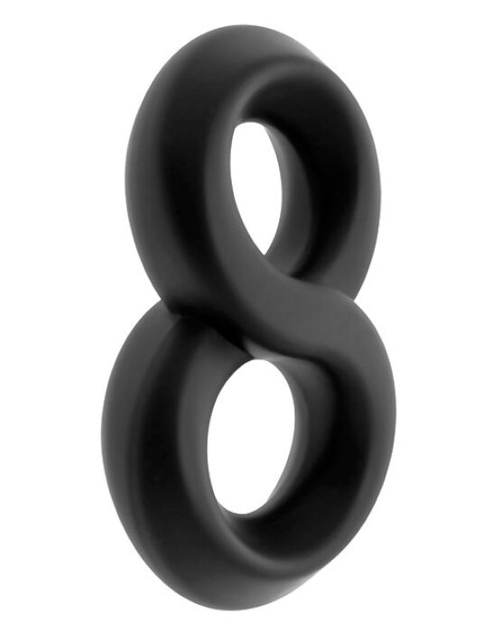 Anilla Dupla S Pleasures 8-Ring para Ereções Firmes Anilla Dupla S Pleasures 8-Ring para Ereções Firmes