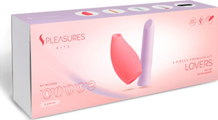 Lovers Kit S Pleasures Kits — Pack erótico completo
