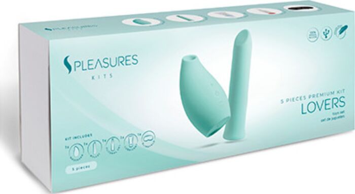 Pack Lovers Kit S Pleasures Kits — Succionador e Bala Vibradora