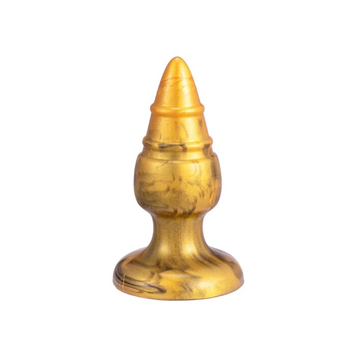 Butt Plug Silexd Goldy Médio com Suporte Forte Butt Plug Silexd Goldy Médio com Suporte Forte