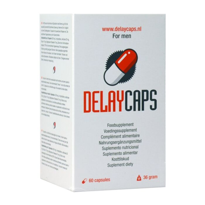 Cápsulas Delaycaps Morningstar Pharma para Ejaculação Precoce Cápsulas Delaycaps Morningstar Pharma para Ejaculação Precoce