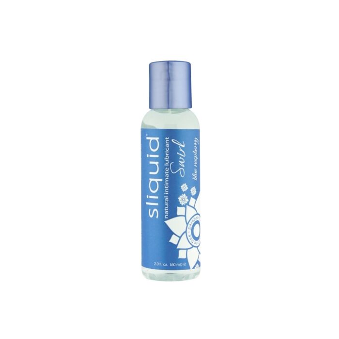 Lubrificante Sliquid Naturals Swirl Blue Raspberry 59ml Lubrificante Sliquid Naturals Swirl Blue Raspberry 59ml