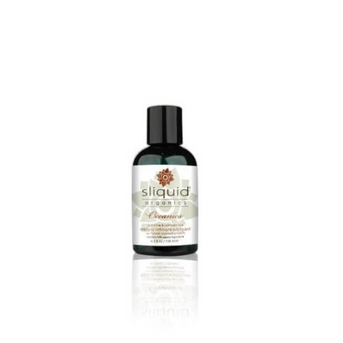 Lubrificante Sliquid Oceanics 125ml com ingredientes orgânicos Lubrificante Sliquid Oceanics 125ml com ingredientes orgânicos