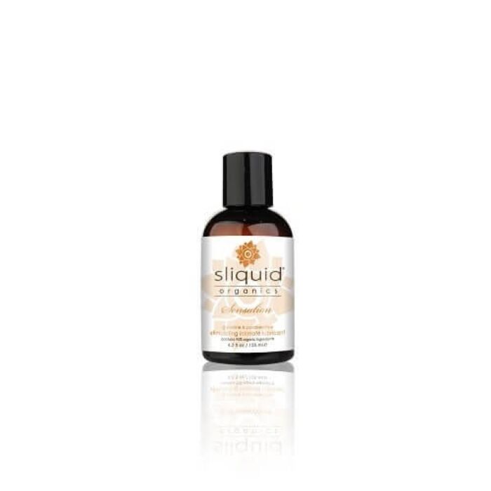 Lubrificante Sliquid Organics Sensations 125ml com ingredientes naturais Lubrificante Sliquid Organics Sensations 125ml com ingredientes naturais