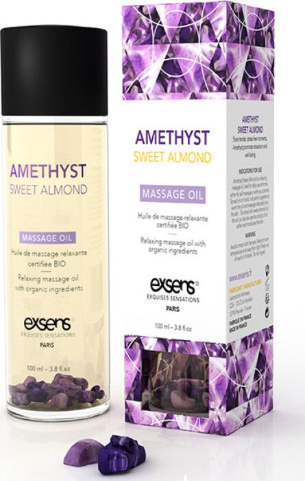 Óleo de massagem Exsens com ametista 100 ml Óleo de massagem Exsens com ametista 100 ml