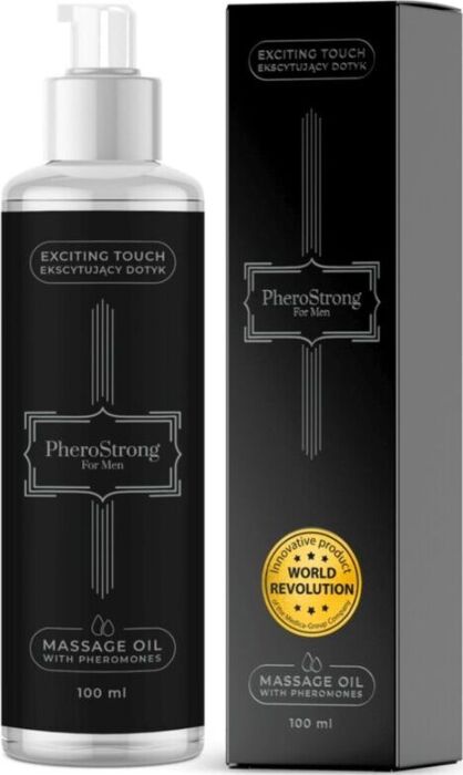 Óleo de Massagem PheroStrong 100ml | Desperte Desejos