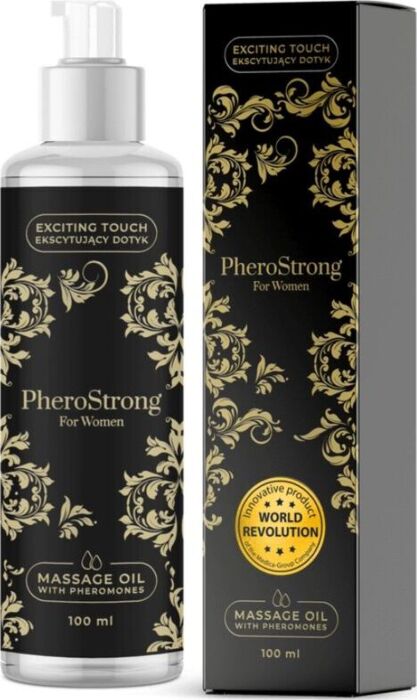 Óleo de Massagem Pherostrong 100ml com Feromonas Óleo de Massagem Pherostrong 100ml com Feromonas