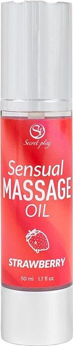 Óleo de Massagem Secretplay Fresa | Prazer Intenso Óleo de Massagem Secretplay Fresa | Prazer Intenso