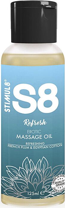 Óleo de Massagem STIMUL8 S8 Refresh 125 ml