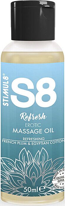 Óleo de massagem erótico STIMUL8 Refresh 50 ml
