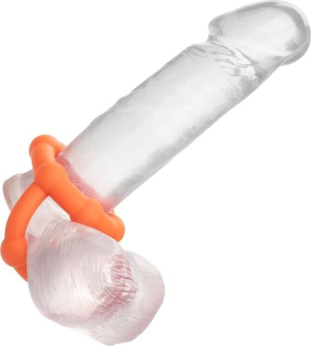 California Exotics - Anel Alpha All Star Laranja California Exotics - Anel Alpha All Star Laranja