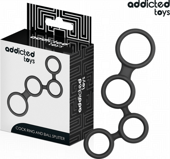 Anel Peniano Addicted Toys com Divisores Testiculares