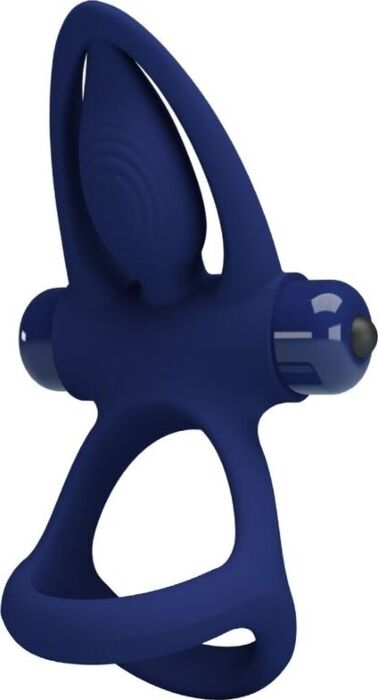 Anel Vibrador Pretty Love Azul - Prazer Intenso