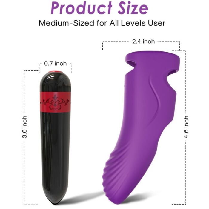 Mini Vibrador ARMONY AURORA com 9 Modos de Vibração Mini Vibrador ARMONY AURORA com 9 Modos de Vibração