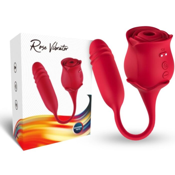 Descubra o Vibrador e Sucker Armony Roseknight Vermelho Descubra o Vibrador e Sucker Armony Roseknight Vermelho