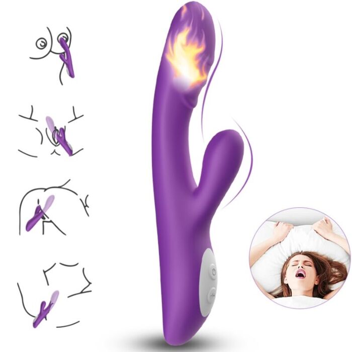 Vibrador ARMONY Spark com aquecimento e vibrações duplas Vibrador ARMONY Spark com aquecimento e vibrações duplas