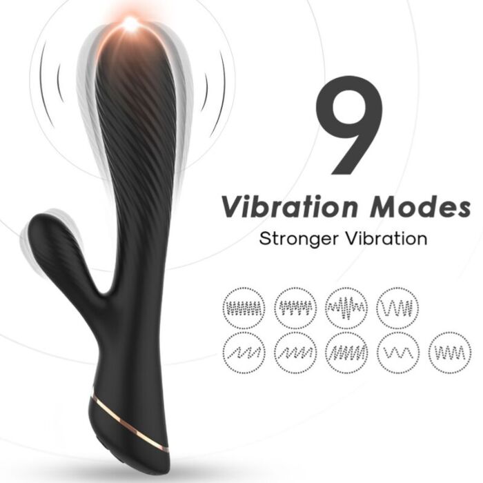 Vibrador Rabbit ARMONY com 9 Modos e 100% Waterproof Vibrador Rabbit ARMONY com 9 Modos e 100% Waterproof