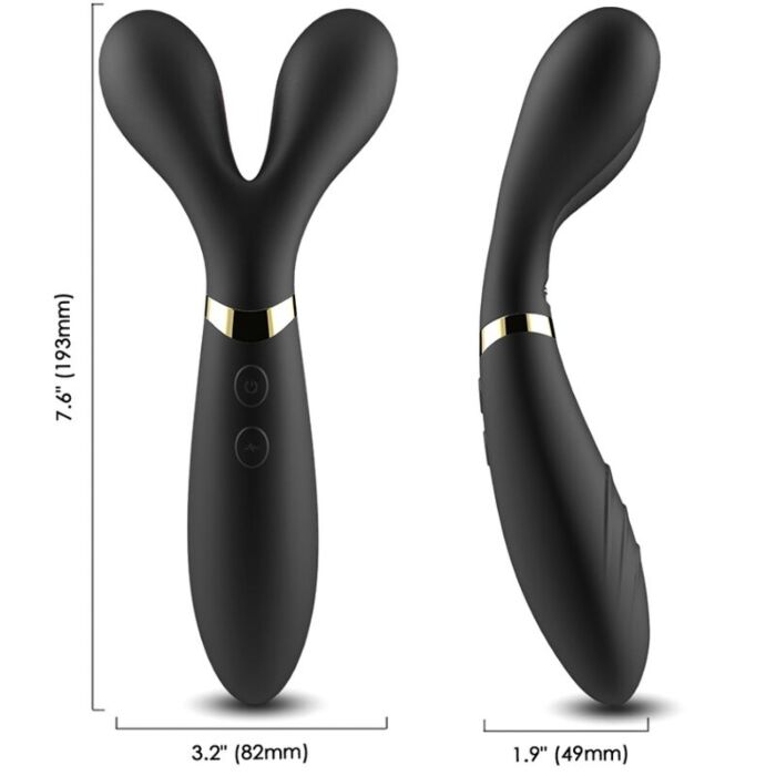 Massajador Vibrador ARMONY Y-WAND de Dupla Cabeça Massajador Vibrador ARMONY Y-WAND de Dupla Cabeça