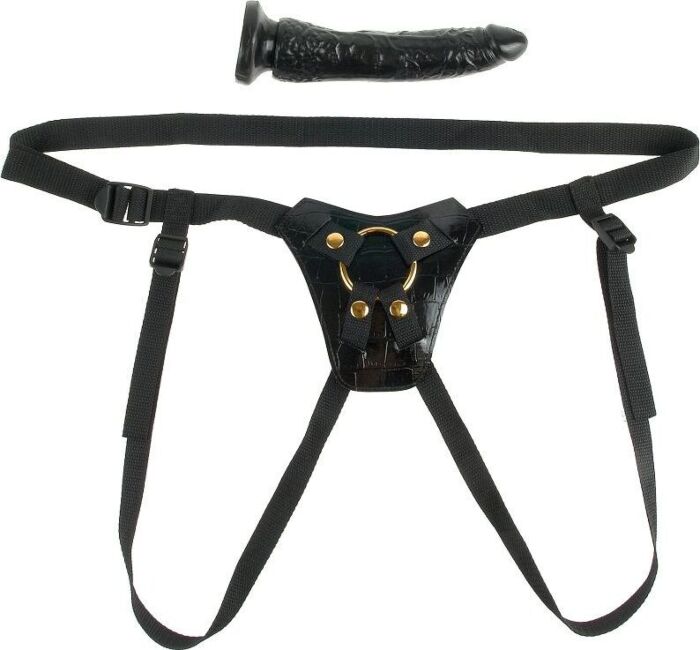 Harness diz ouro Fetish fantasy