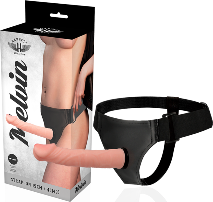 Atracción arnés - Arnês Melvin Flesh 19 x 4cm Atracción arnés - Arnês Melvin Flesh 19 x 4cm