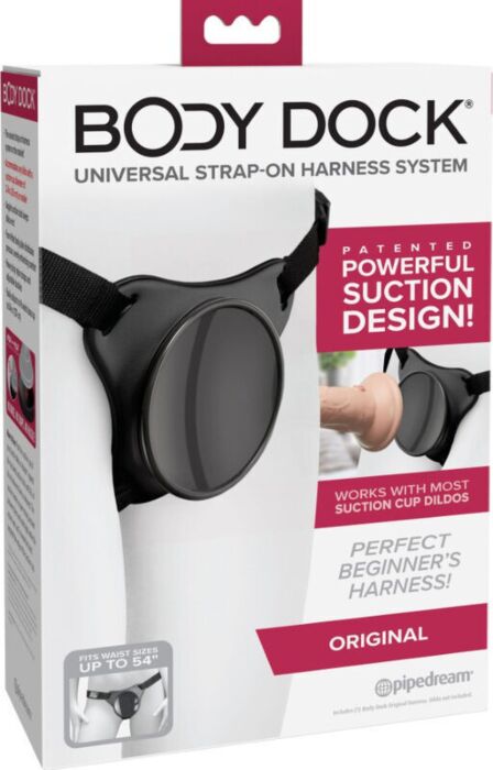 Pipedreams Body Dock Original Harness - Arnês Universal com Ventosa Pipedreams Body Dock Original Harness - Arnês Universal com Ventosa