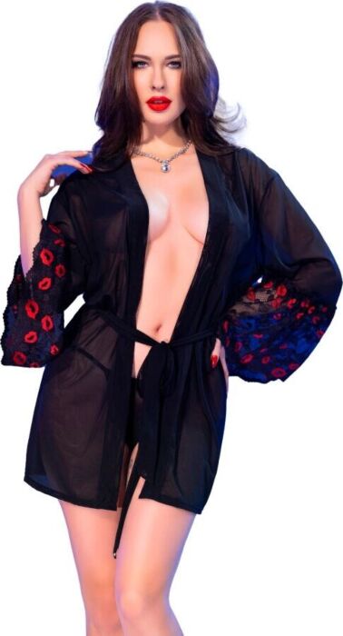 Babydoll Chilirose CR 4882 Preto Sensual