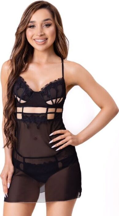 Babydoll Maia Livco Corsetti - Sensualidade em Preto