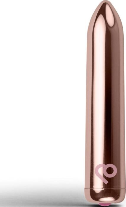 Bala Vibradora Rocks-Off Rosa Recargável Discreta