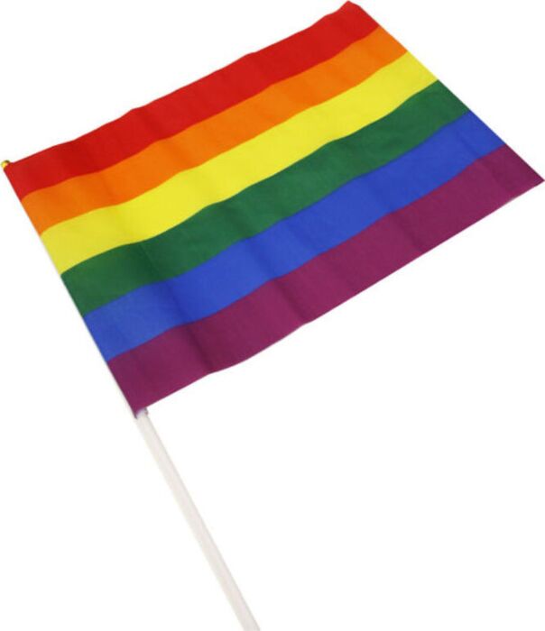 Bandeira LGBT PRIDE - Banderim Médio Colorido Bandeira LGBT PRIDE - Banderim Médio Colorido