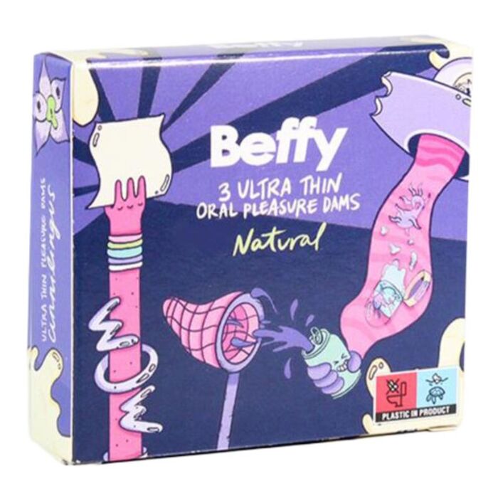 Preservativos BEFFY - Sabor e proteção para sexo oral Preservativos BEFFY - Sabor e proteção para sexo oral
